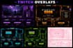 design professional twitch overlays, panels and stream package