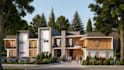 do photorealistic exterior render from your archicad plan using twinmotion