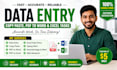 do fast and accurate tamil and english typing, data entry