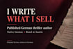 be your german ghostwriter for thriller and suspense novels