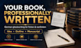 ghostwrite your german novel, ebook or nonfiction book