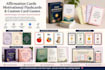 create custom affirmation cards, flashcards,