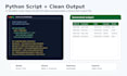 automate excel and CSV tasks with a python script