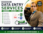 do accurate data entry, copy pest, PDF to excel and word