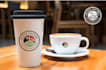 do modern coffee shop, pizza, burger, and restaurant logo