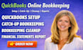 setup catchup quickbooks online bookkeeping cleanup financial statements report