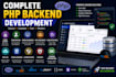 fix website bugs, errors in your PHP mysql backend