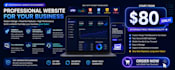 build a modern bussines website with responsive dashboard