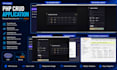 develop a secure PHP mysql web application with login, admin panel and crud