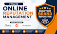 do online reputation management on clutch, g2, ORM and capterra