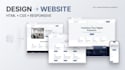 convert figma, PSD, and xd to a responsive html css website