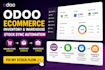 setup odoo ecommerce website and inventory sync automation