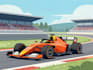 do racing car and automotive illustration in vector art