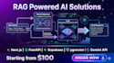 develop an ai powered web application using llm and rag