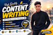 write SEO friendly content and blog articles