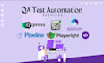 test automation for web and mobile apps