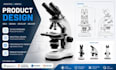 perform medical device cad design, 3d model, product rendering, prototype
