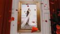 create an elegant save the date wedding invitation video