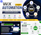 build wix automation with email forms and business work flow