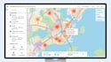 create gis map, spatial map, cartography design, website interactive map