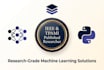 build machine learning, deep learning and computer vision models in python