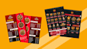 design a beautiful and modern restaurant menu
