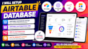setup airtable database, airtable automation crm, n8n ai, be softr webapp expert
