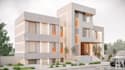 high quality 3d facade design and visualization for architectural exteriors