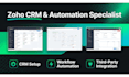 setup zoho CRM, zoho automation, zoho one, books, analytics, campaigns, forms