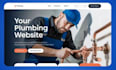 design a professional plumbing website that converts visitors into leads