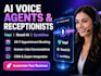 build ai voice agent ai receptionist call assistant agent with vapi an retell ai