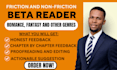 professionally beta read your novel and give a detailed reader report