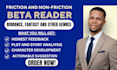 review your first chapter and provide honest feedback