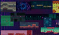 pixel art background pixel art scene game environment parallax pixel animation