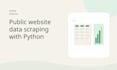 scrape public website data with python into clean excel or CSV