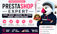 design, develop, customize, fix, optimize, migrate, and manage your prestashop