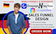 build high converting heyflow funnels perspective and create onepage io website