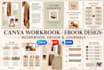 coaching ebook canva, canva ebook, canva workbook, canva ebook design, templates