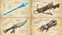 design unique weapons illustrations