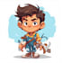 design a cartoon character