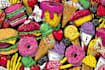 create food illustration in my style