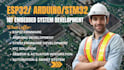 do esp32, stm32, arduino firmware, pcb design and iot app development