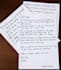 handwrite beautiful letters, notes, and documents