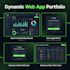 build a dynamic web application using react node and mongodb
