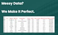 clean, format, merge,, split excel data