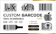 create custom barcode logo, barcode generate and scannable
