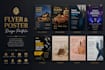 modern professional flyer poster design