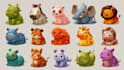 draw cute animal illustrations