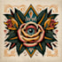 traditional old school tattoo design