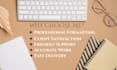convert PDF to word, do fast typing and document formatting
